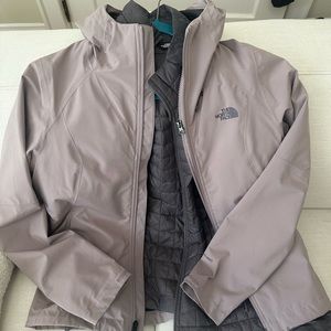 North face thermoball triclimate jacket Womens S